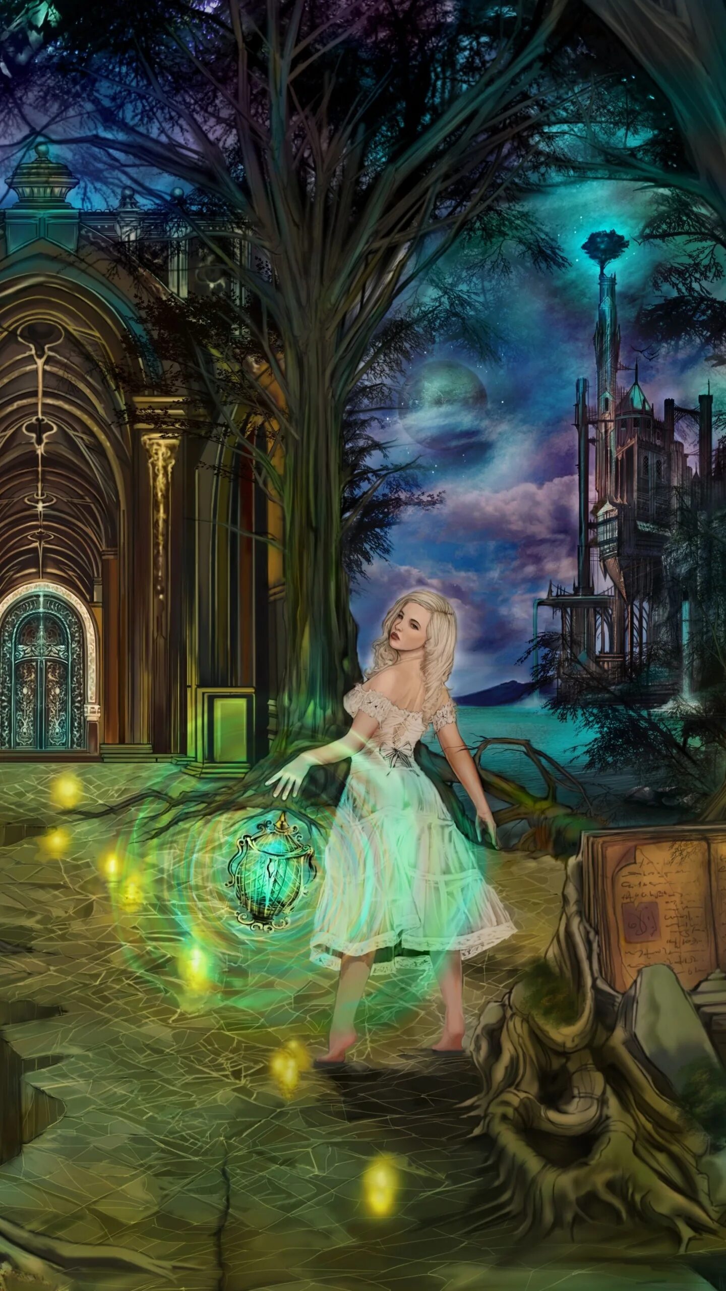 Необычная магия в фэнтези. Девушка дерево фэнтези. Фея с арфой. Слушать волшебное фэнтези. Волшебница фэнтези.
