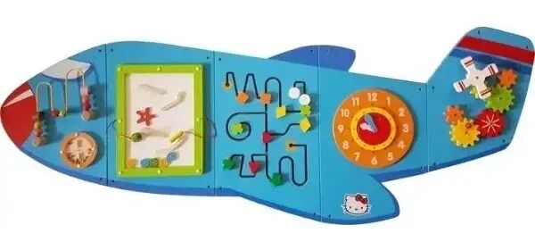 Игровая панель с тематическими изображениями сенсорными элементами