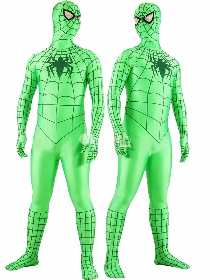 Spider man костюмы. Костюм Адама. Spider man Green Costume. Костюм Адама связь.