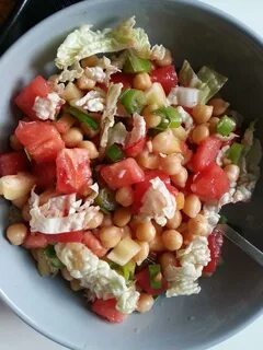 Салат из нута рецепты просто и вкусно