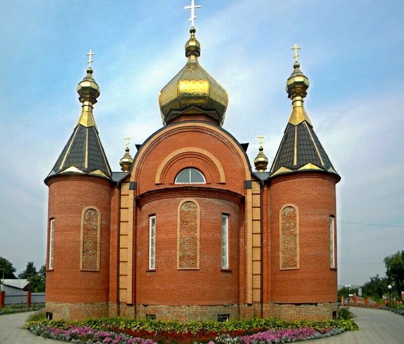 Погода солнечный курская область. Храм в Конышевке Курской.