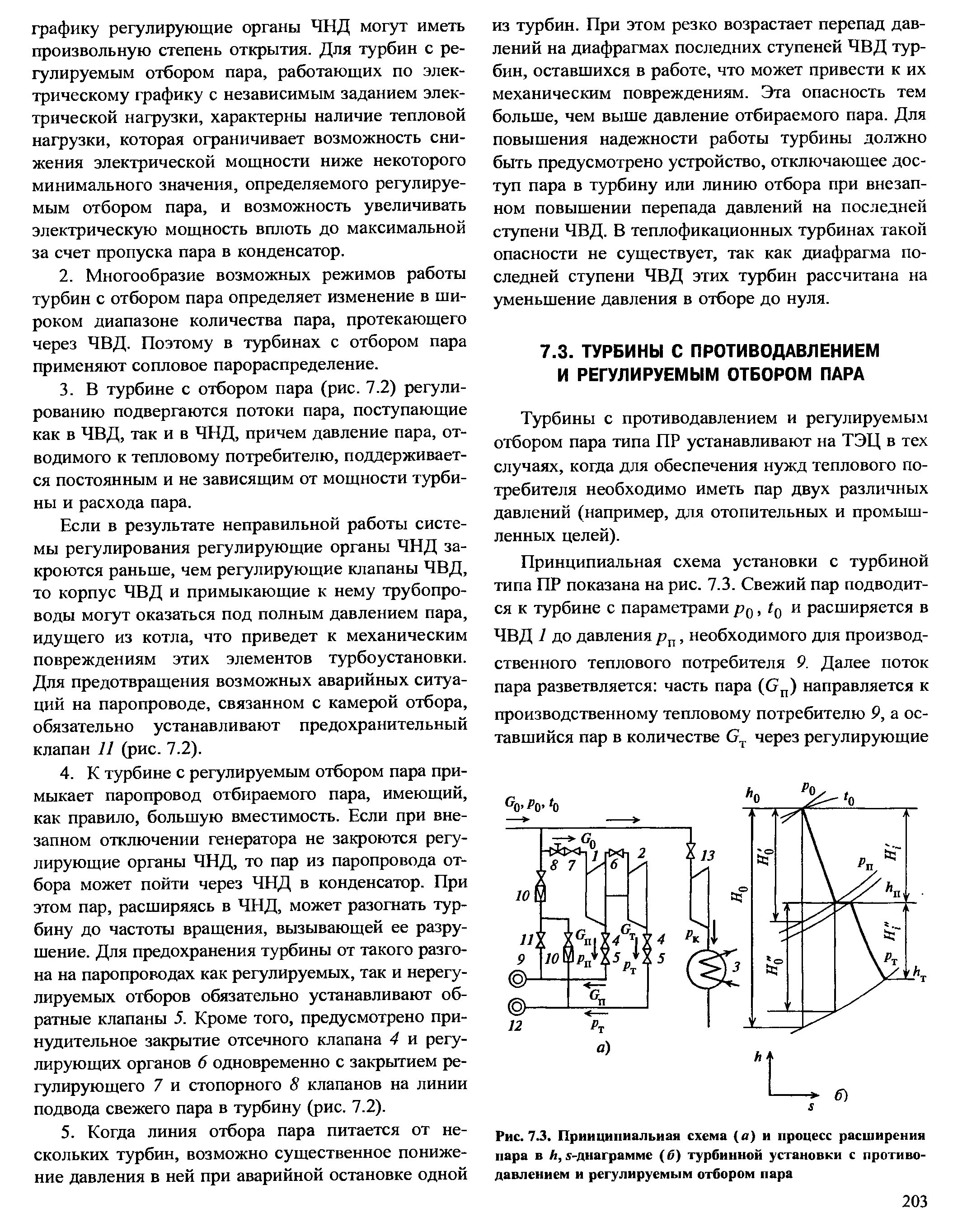 Диаграмма режимов турбины с регулируемым отбором пара. Турбины с отбором пара для регенерации схема. Регулируемый отбор пара. Турбины с регулируемым отбором пара. Гидравлическая система регулирования турбины.