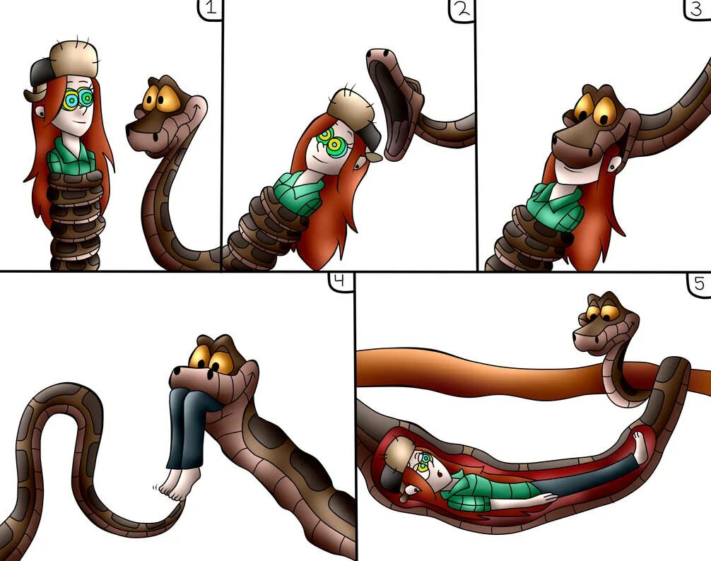 Vore kaa. Каа snake vore. vore змея каа. каа змея щекотка.