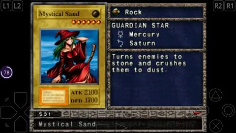 Mystic sand yugioh