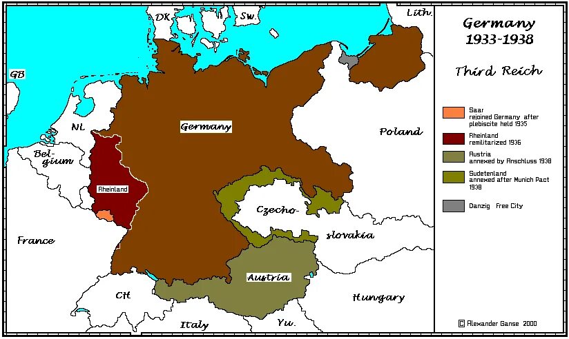 Карта третьего. Карта германии 1933 года. территория германии 1933. карта германии 1938 года. карта третьего рейха 1939.