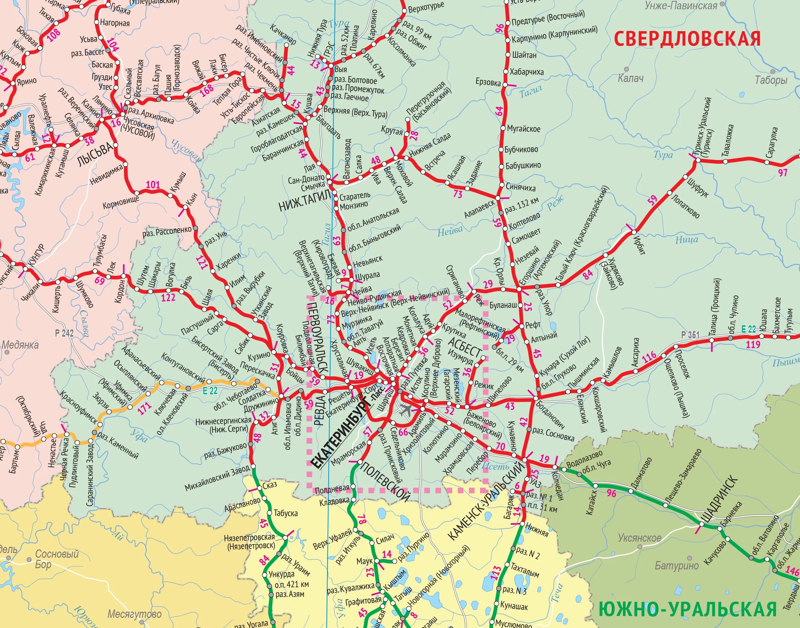 Карта новых железных дорог. ЖД карта Свердловской железной дороги. Схема ЖД пути Свердловской железной дороги. Свердловская железная дорога карта со станциями. Карта железных дорог Свердловская ЖД.