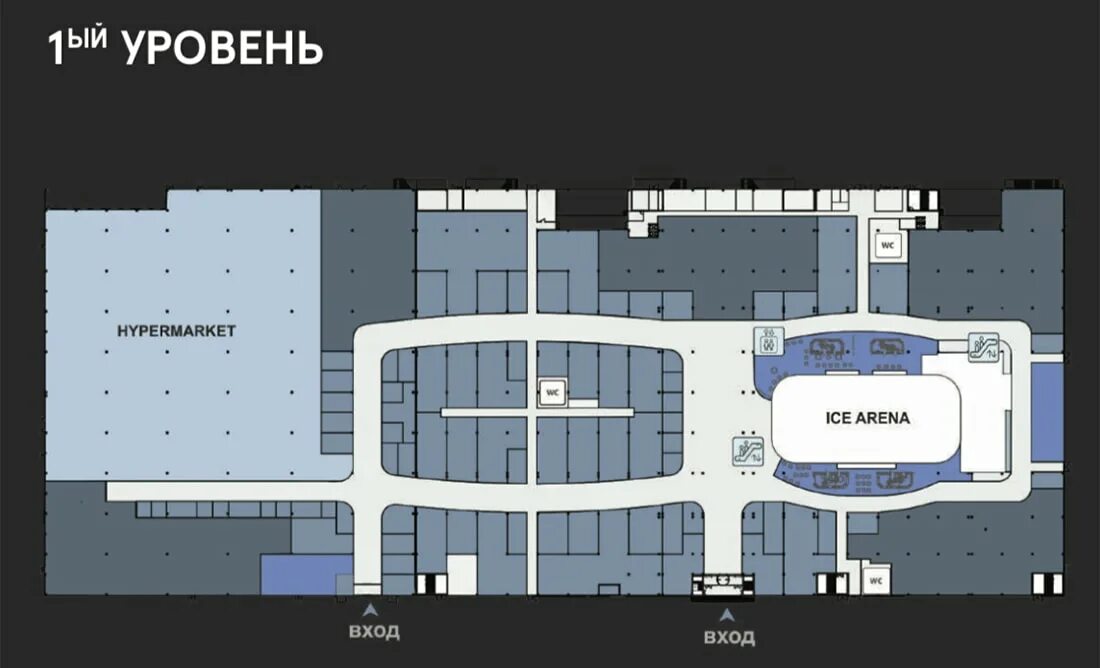 Мега карта магазинов. Карта бизнес-центра МЕГАПАРК.