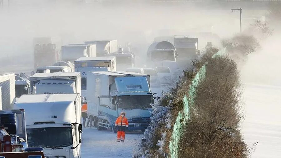 катастрофа снег