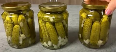 Огурцы маринованные с закручивающейся крышкой