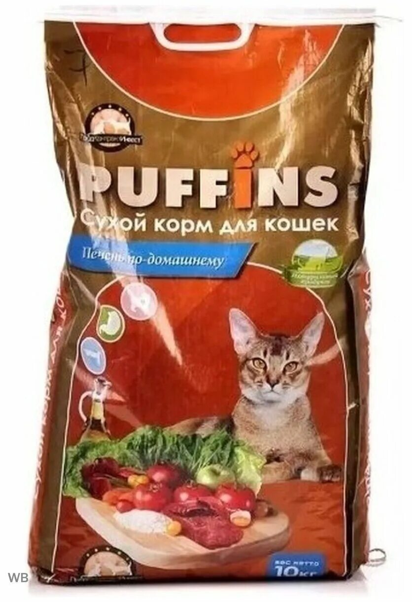 Корм для кошек для печени. Кошачий корм Пуффинс. Puffins корм для кошек. Сухой корм "Puffins" для кошек. Сухой корм Puffins для кошек 10кг.