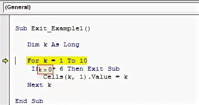 Vba while