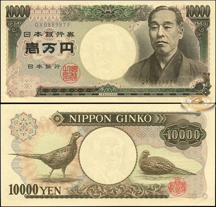 Купюры йен. 10000 Йен купюра. Банкнота 10000 йен Япония. Купюра 10 000 йен. Банкноты 10000 йен Япония 2020.