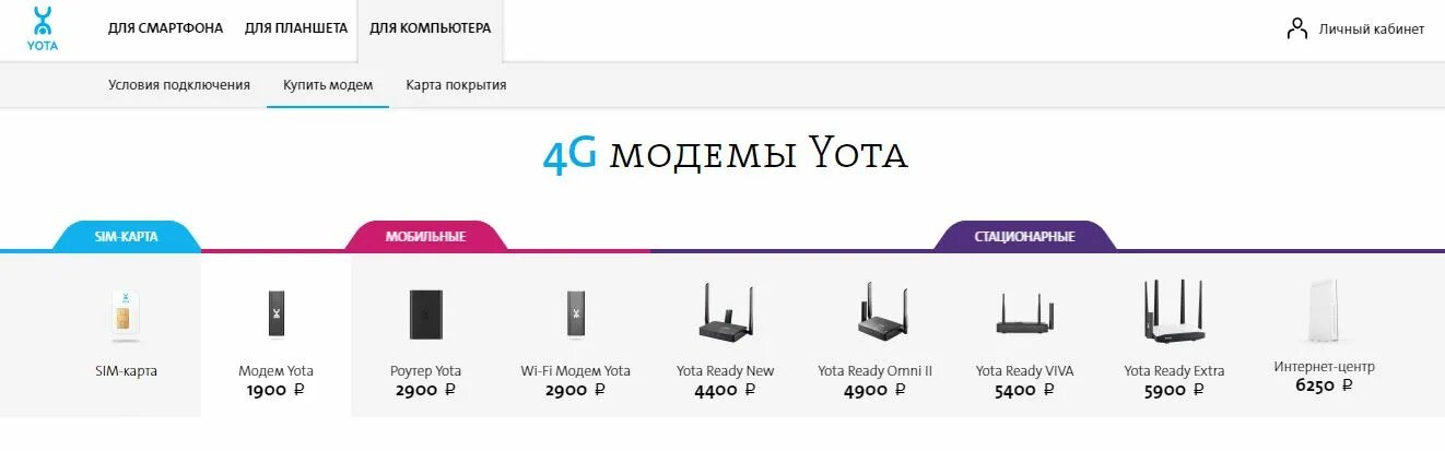 Yota интернет для дома. Yota Череповец.