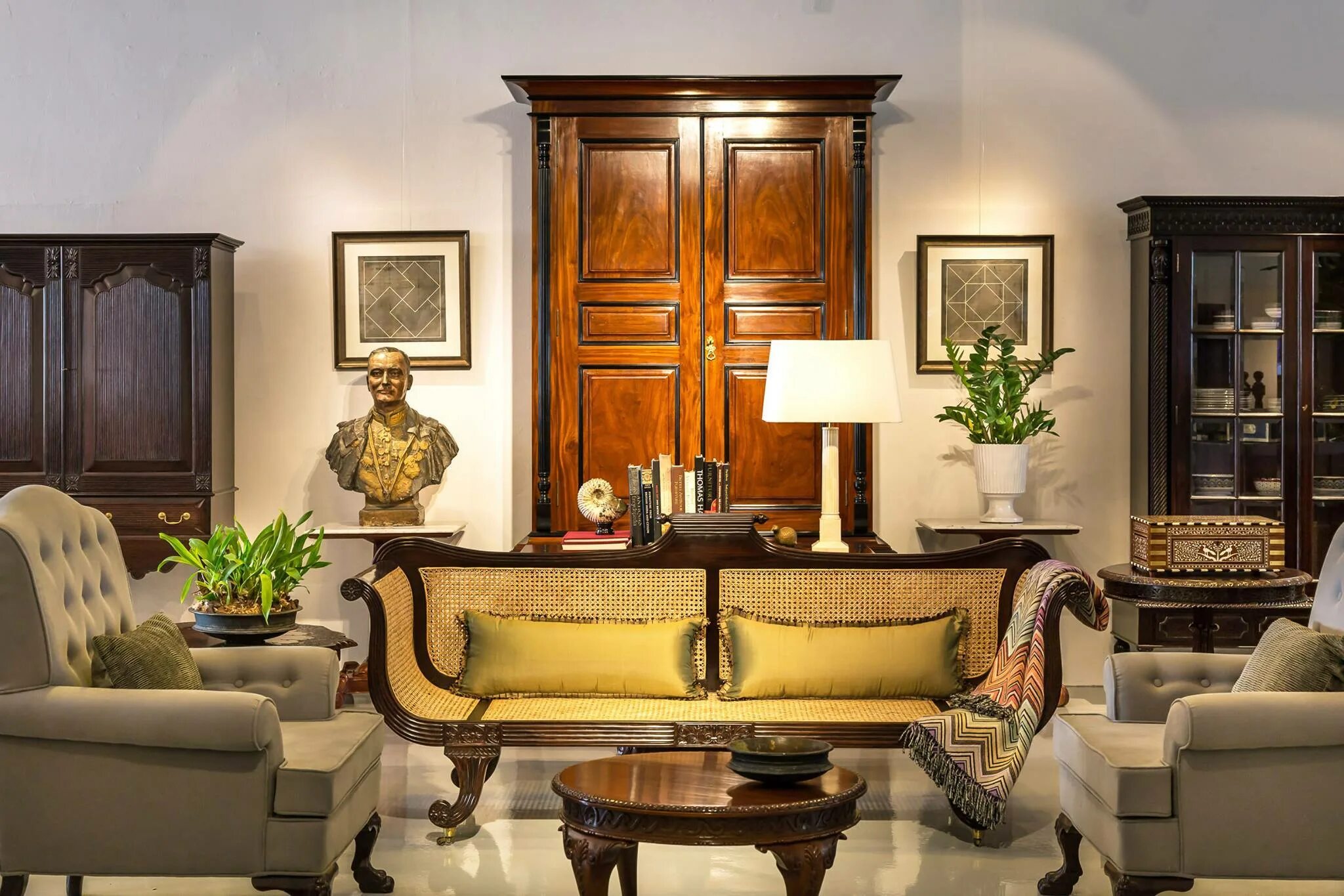 Collection of Antique Furniture. Classic Furniture from Singapore. Erbe Furniture collection.