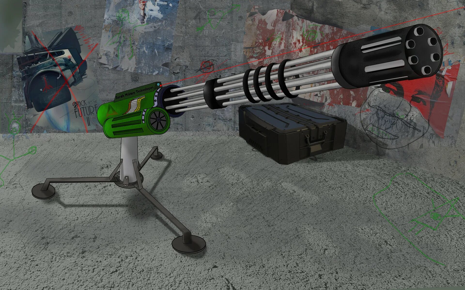 Lethal company турели