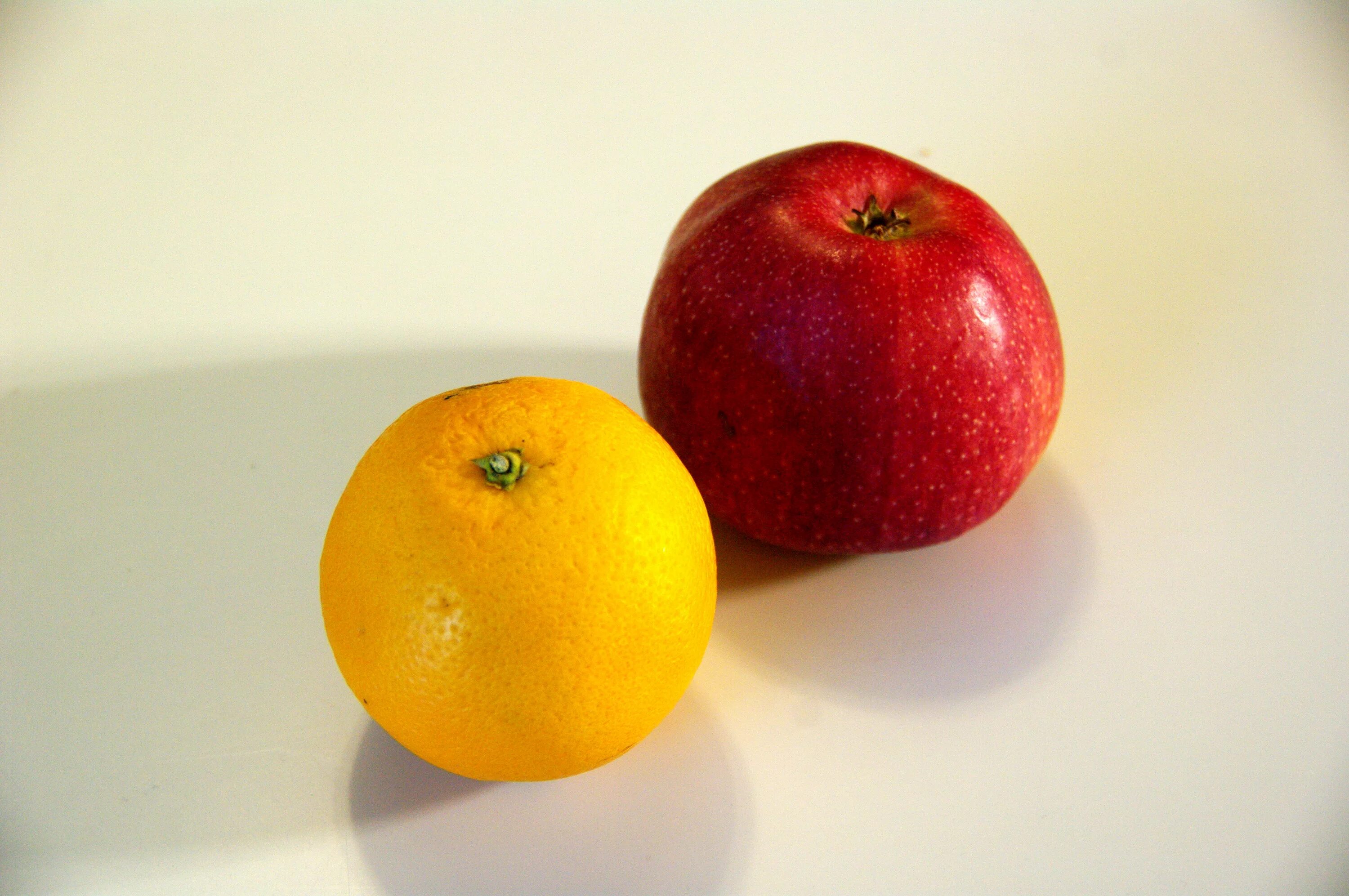 Like apples and oranges