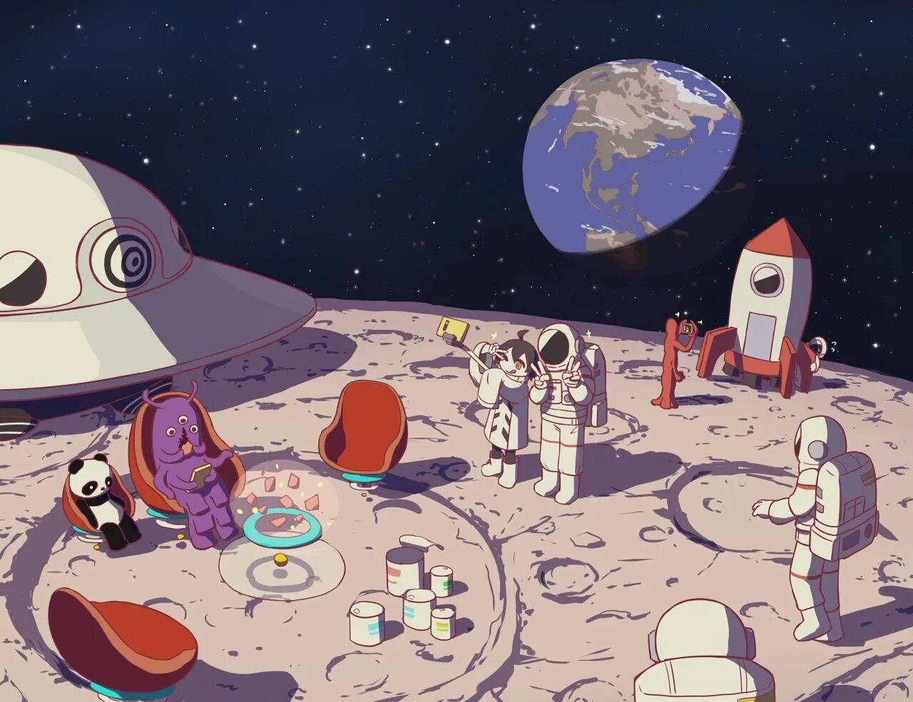 Go to the moon 2