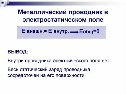 Электрические проводники примеры