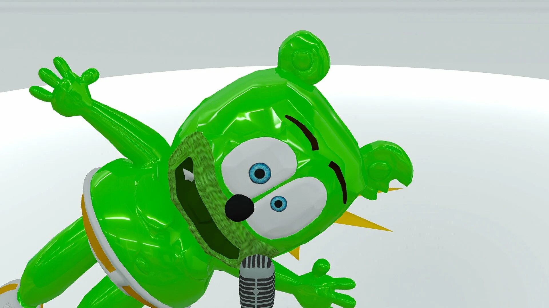 Gummy bear song english version. Gummibar. Микрофон gummibar. Gummy Bear 3d. Gummy Bear Microphone.