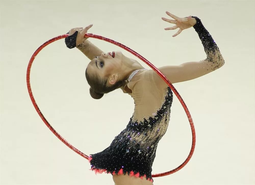 Ловля обруча. Аверины и Мамун. Художественная гимнастика Rhythmic Gymnastics.