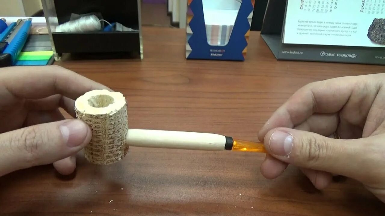 Как изготовить длинный мундштук для трубки Ярмарка Мастеров Поделки из дерева