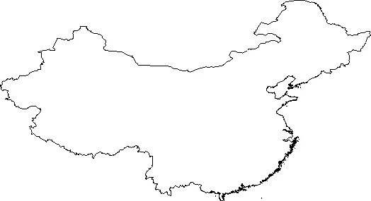 Контур китая. Геоконтур китая. Очертание границ китая. Очертания китая. Провинции китая на карте.