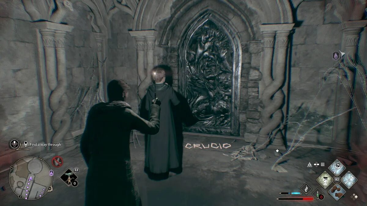 Статуя слизерина. Hogwarts legacy тени. Омнис хогвартс легаси. Хогвартс легаси заклинания. Круцио заклинание.