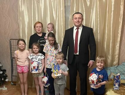 Поздравили многодетные семьи