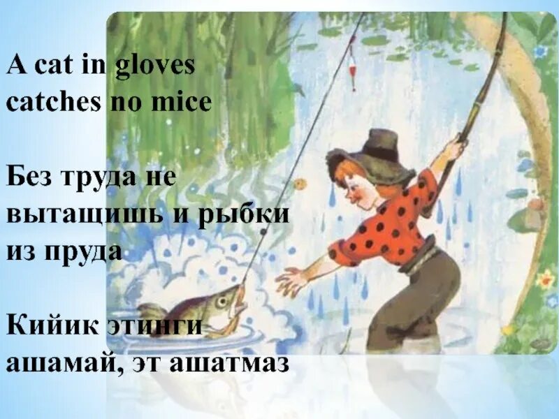 Рыбка из пруда пословица. Без труда не вытянешь и рыбку из пруда. без труда не выловишь и рыбку из пруда. пословица без труда не вынешь рыбку из пруда. без пруда не вытащишь рыбку из пруда.