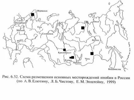 География месторождений цветных металлов