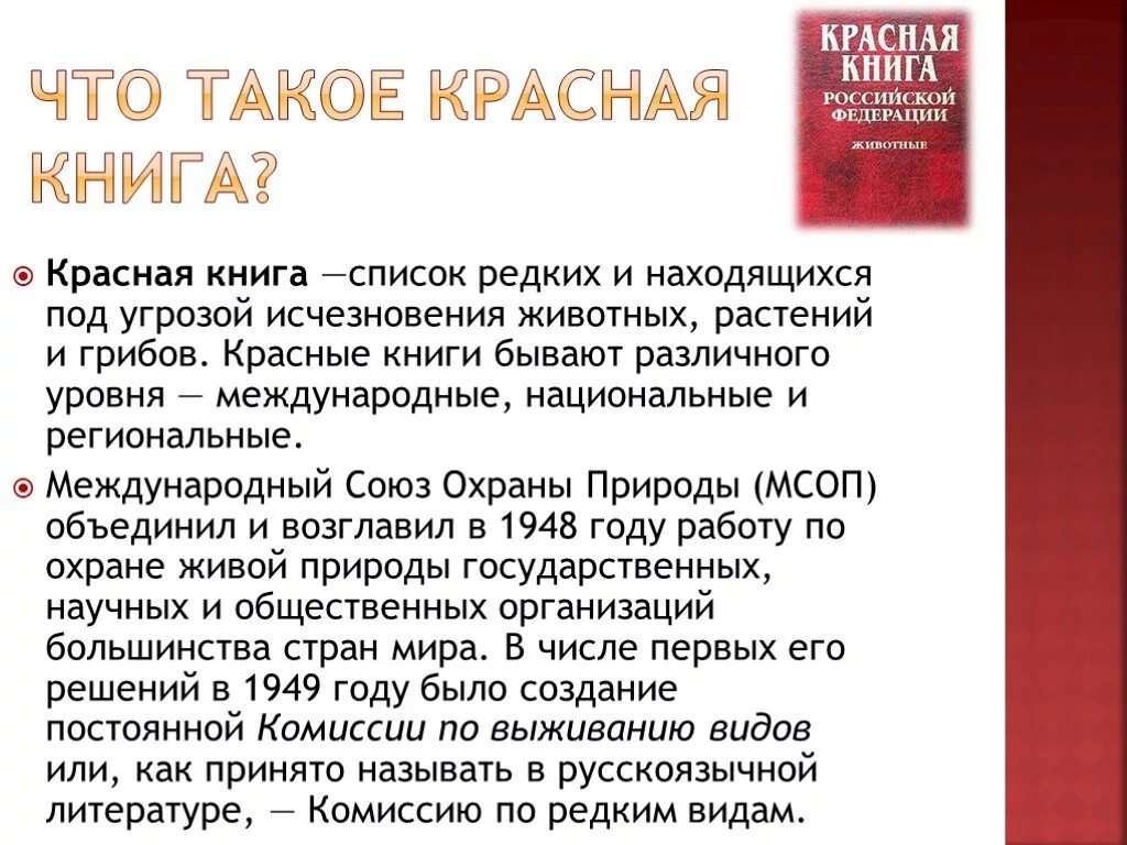Международная книга россии. Красная книга России это определение. Что такоеикрасная книга. Что Такео красная книг. Штотокое краснаякгнега.