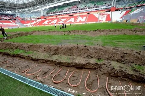 Поле с подогревом