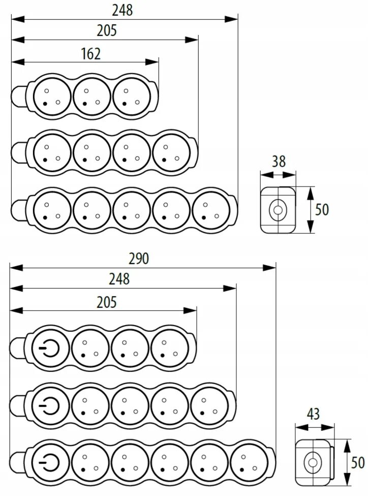 Удлинитель размеры. Удлинитель у3 3 места 2р/2метра 2х0. Блок розеток для катушки удлинителя lb6typ102. Нутромер микрометрический нм-150-600 заводской номер. Схема удлинителя universal 6.