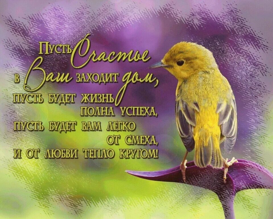 Пусть будет теплом наполнен ваш дом