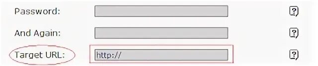 Url targeting