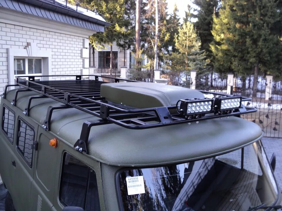 Высокая крыша установка