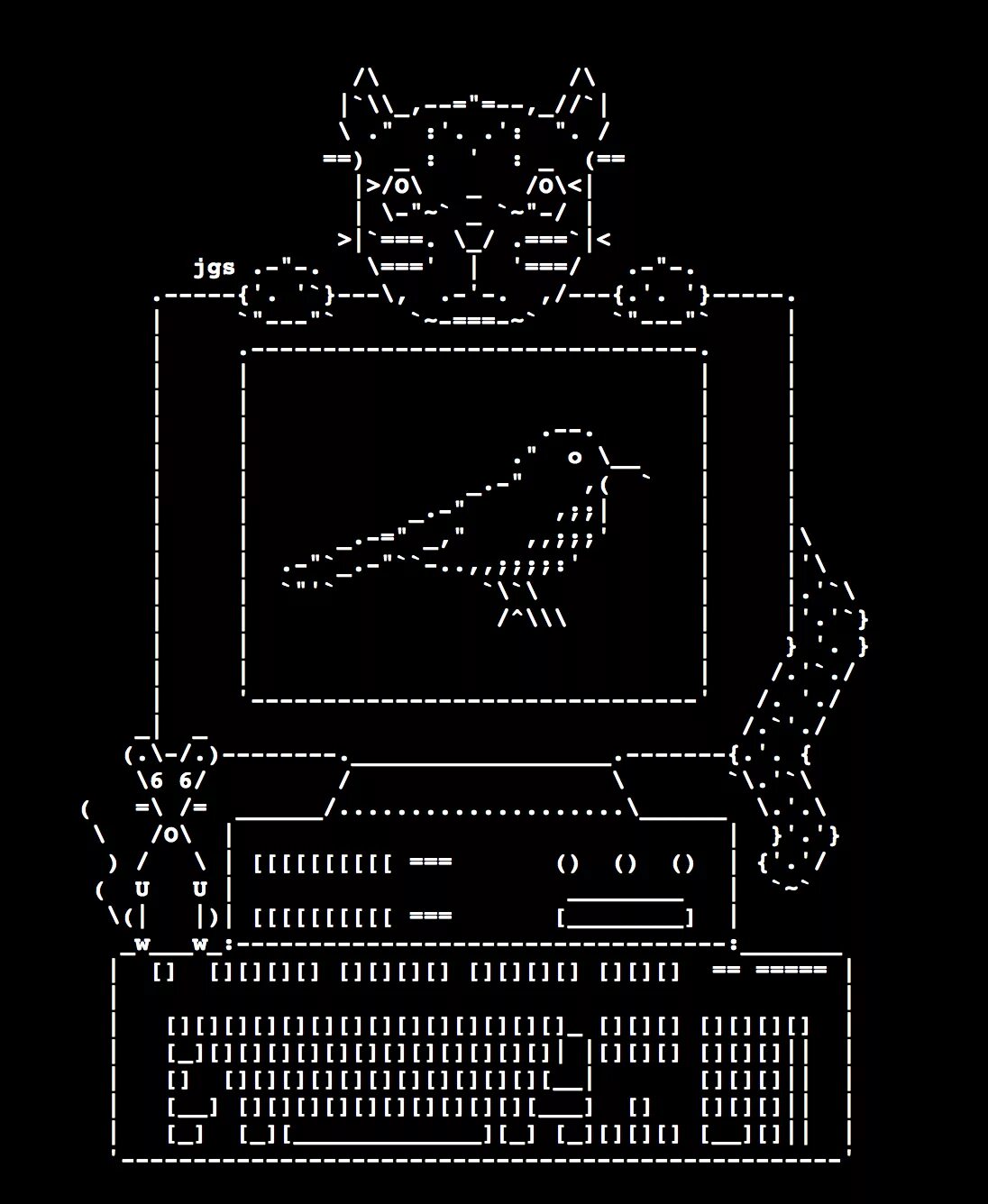 Ascii графикой. Ascii art. ascii map picture.