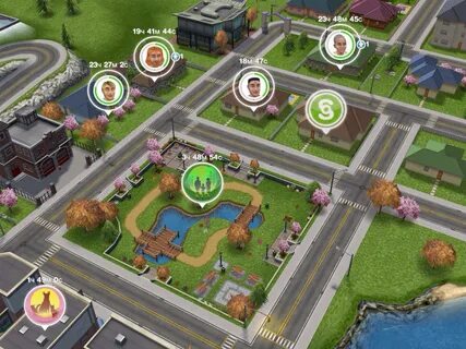Соседи sims freeplay