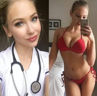 Сексуальные селфи медсестёр (30 zdjęć) 