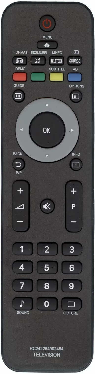 Пульт ДУ для PHILIPS RC2422 5499 0301 - купить в интернет-магазине по низкой цен