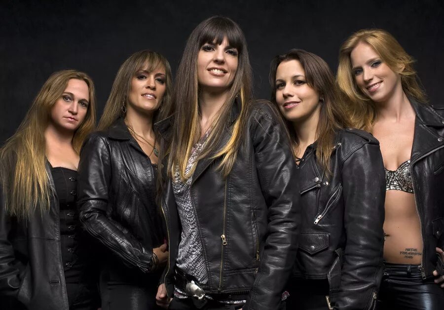 Группа Iron Maiden. Женская группа Айрон мейден. Hysterica группа. Iron Maiden женский коллектив.