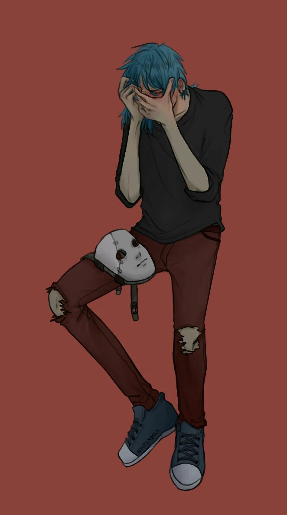 Салли фейс реакции. Салли фейс. салли фейс арт. gorillaz и салли фейс.