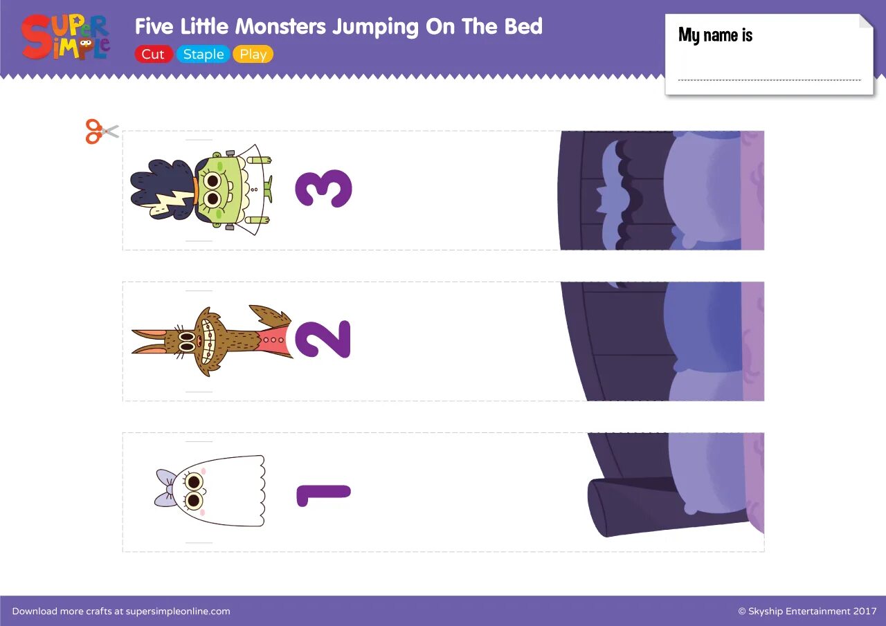 Little monster. Super simple songs monsters. Десять маленьких монстров книга. Five little monsters jumping on the bed. Five little monsters jumping on the bed.
