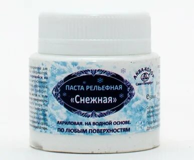 Акриловая паста рельефная