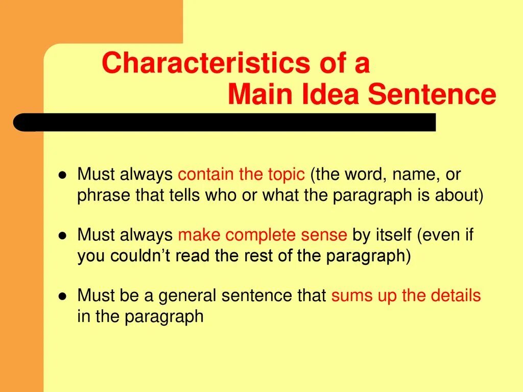 The main idea is. What is sentence. Sentences перевод. Semantic characteristics of sentence. Main characteristics