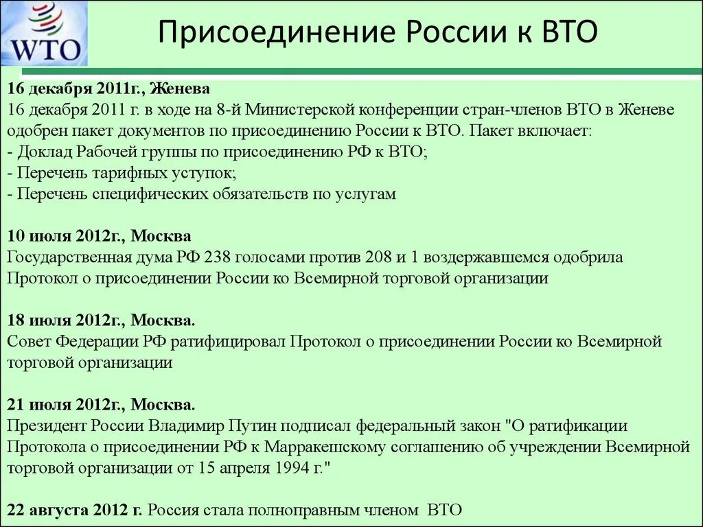 Присоединение России к ВТО. Этапы присоединения России к ВТО. Присоединение стран к ВТО. Вступление России в ВТО. Россия этапы присоединения