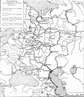Контурная карта 16 век