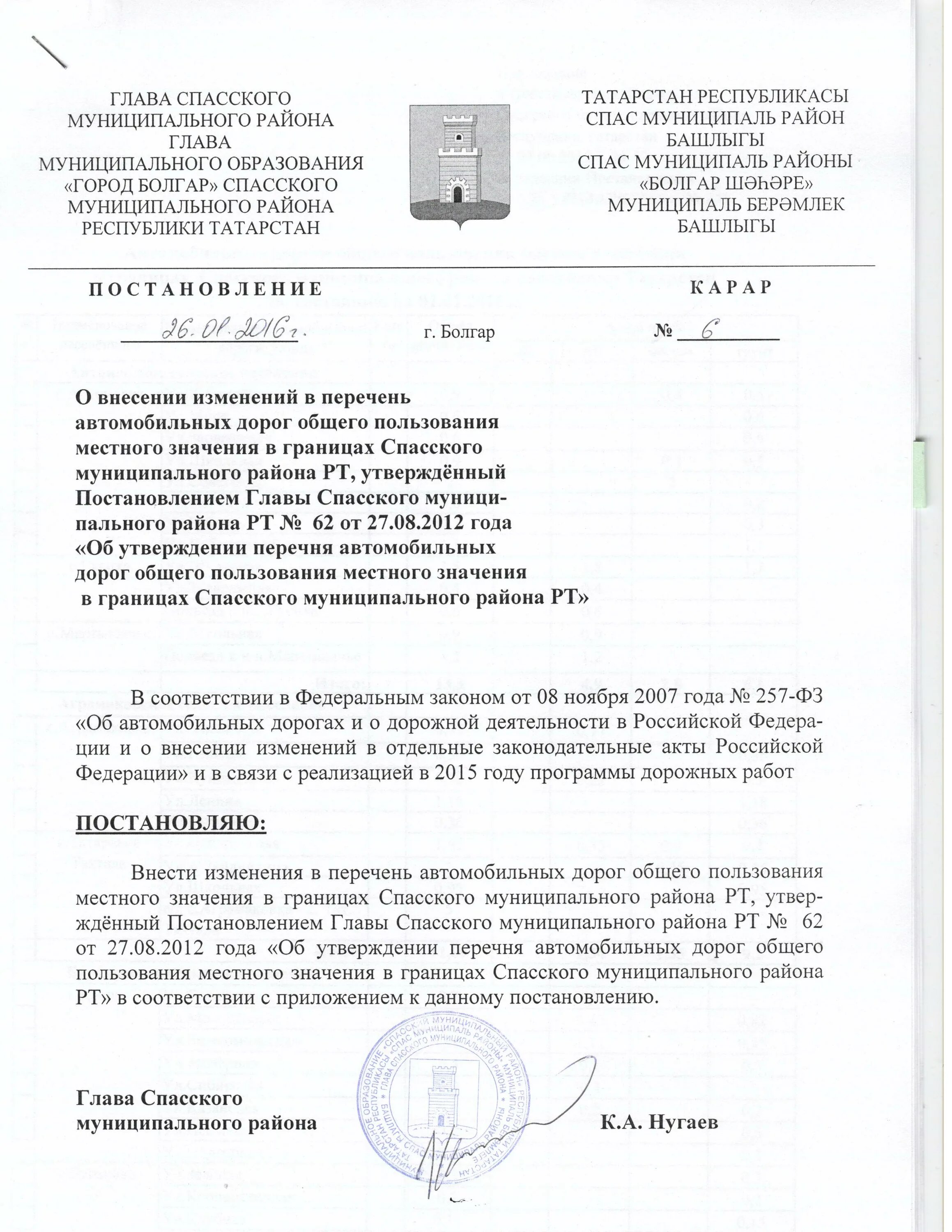 Перечень дорог общего пользования местного значения. Перечень дорог общего пользования местного значения