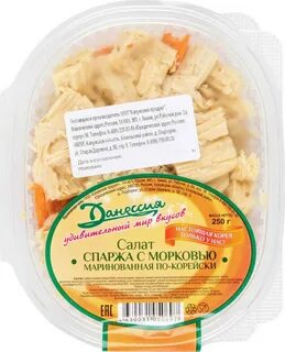 Калорийность спаржевой