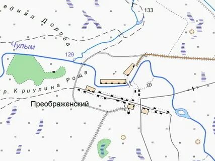 Где находится чулым